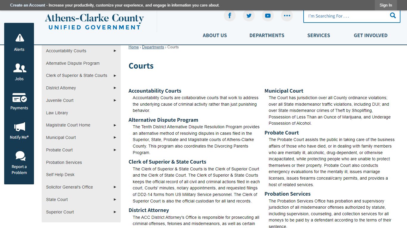 Courts | Athens-Clarke County, GA - Official Website