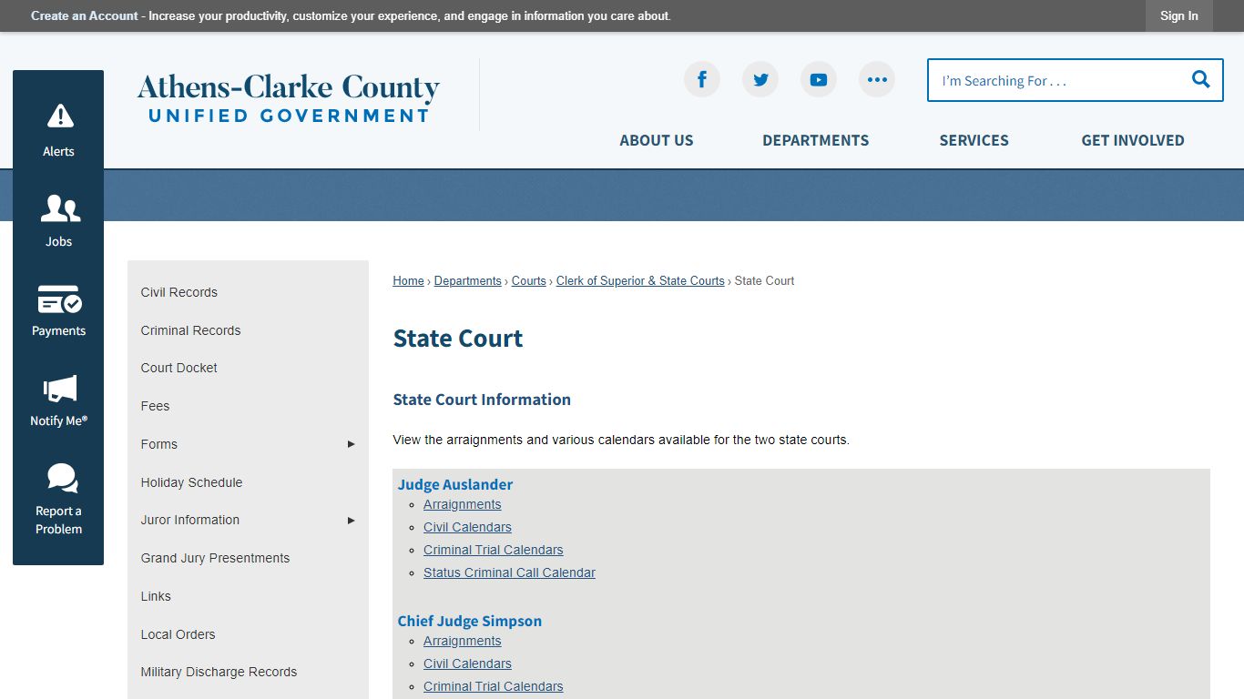 State Court | Athens-Clarke County, GA - Official Website